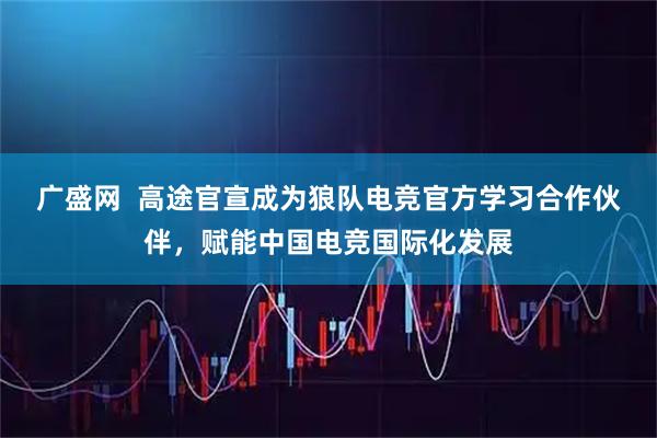 广盛网  高途官宣成为狼队电竞官方学习合作伙伴，赋能中国电竞国际化发展