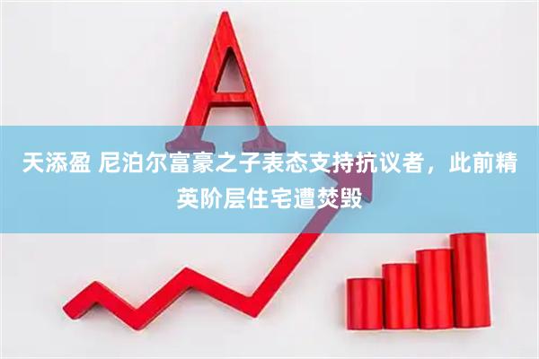 天添盈 尼泊尔富豪之子表态支持抗议者，此前精英阶层住宅遭焚毁